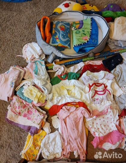 Детские вещи на девочку от нуля до года