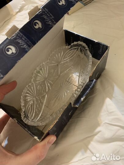 Хрустальная ваза