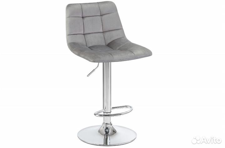 Барный cтул tailor серый вeлюр