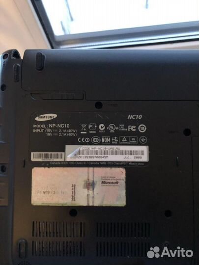 Нетбук samsung nc10