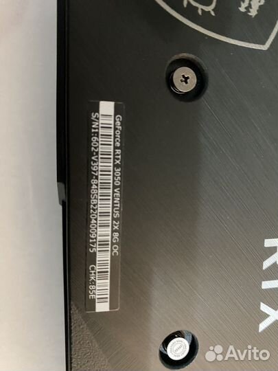 Видеокарта rtx 3050