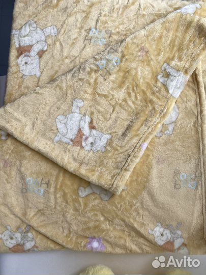 Мягкая игрушка-подушка с пледом внутри