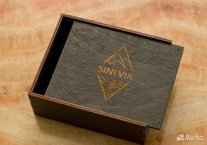 Коробка подарочная деревянная под заказ оптом