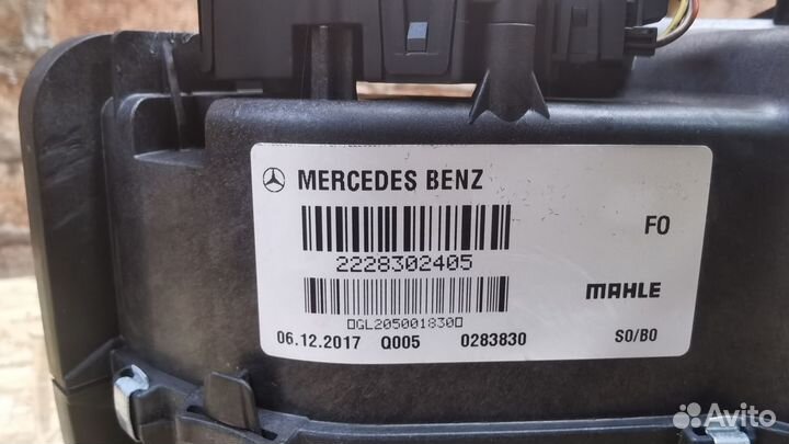 Корпус отопителя Mercedes W222 S Class