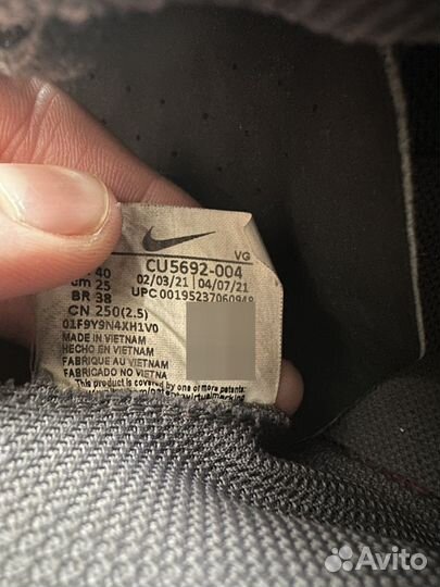 Бутсы nike mercurial (оригинальные) 39 размер