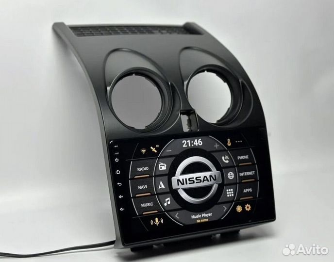 Магнитола Nissan qashqai j10 Андроид Новая