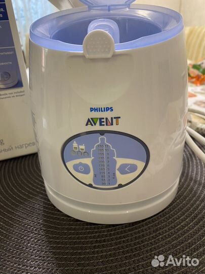 Цифровой подогреватель бутылочек philips avent