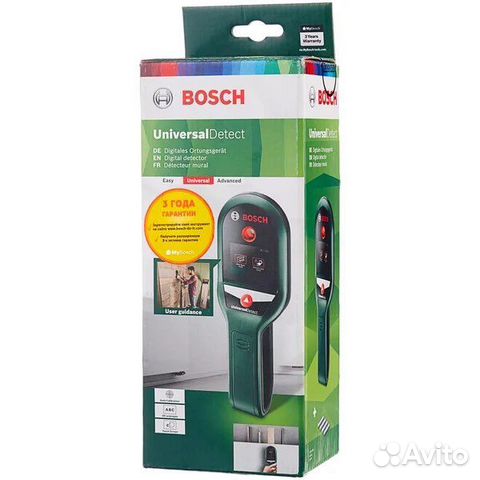 Детектор скрытой проводки bosch