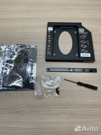 Салазки для HDD/SSD2.5 в отсек для ноутбука