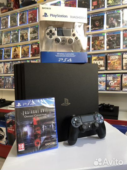 Sony playstation 4 PS4 pro Resident evil origin