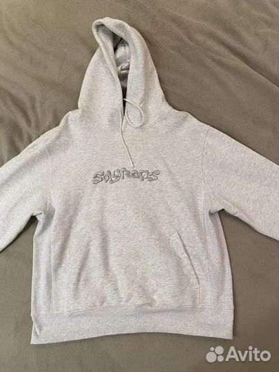 Кофта 'logo' hoodie grey