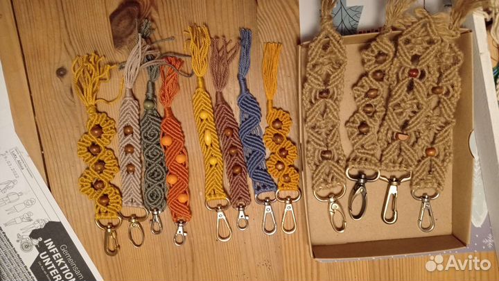 Макраме брелоки