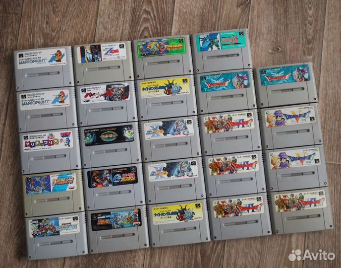 Картриджи Nintendo Super Famicom Japan оригинал