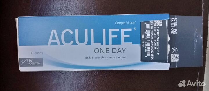 Контакные линзы -2.0, 8.6, One Day 28 шт