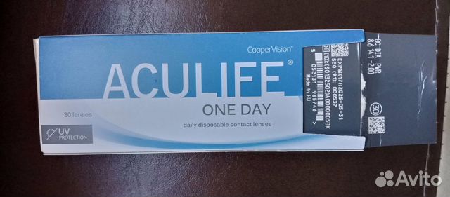 Контакные линзы -2.0, 8.6, One Day 28 шт