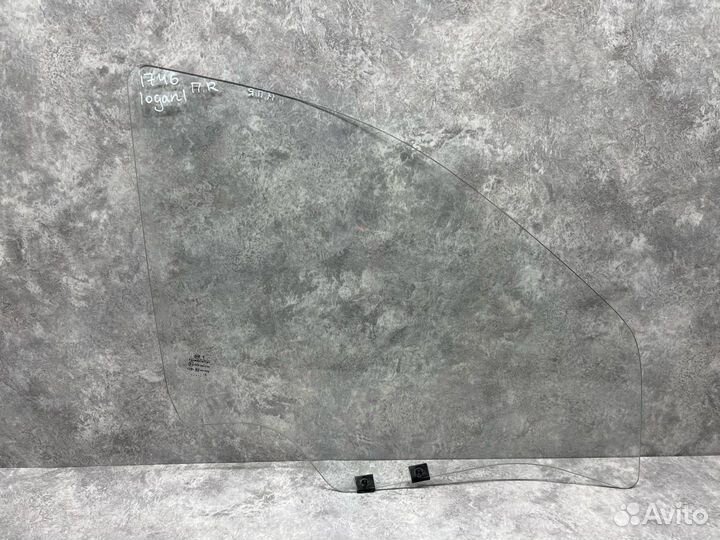 Стекло двери передней правой Renault Logan 2005