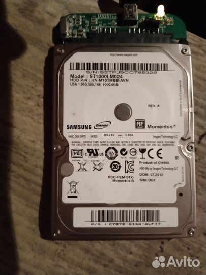 Жесткий диск 1 тб 2.5