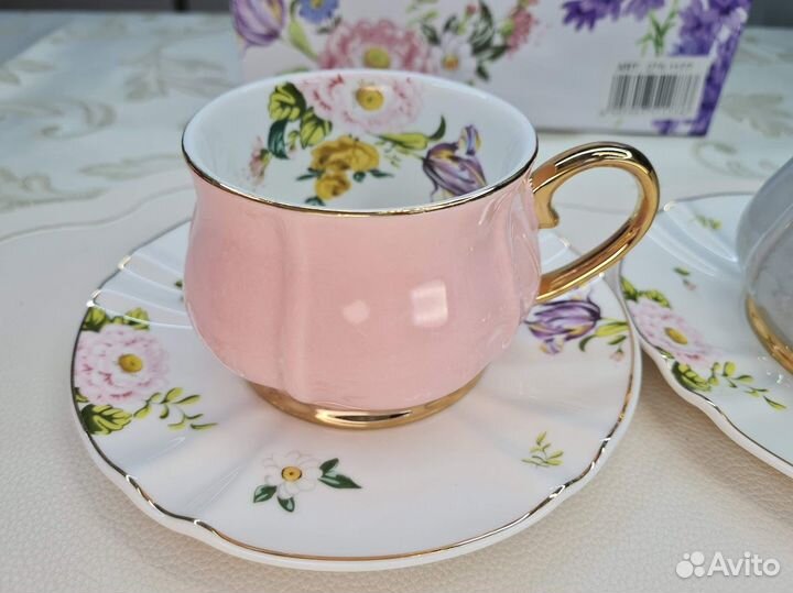 Чайный набор на 2 персоны 4пр. lefard времена года