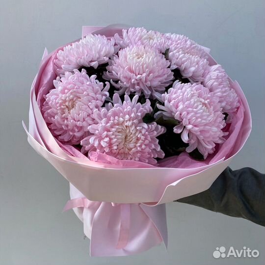 Букет из хризантем