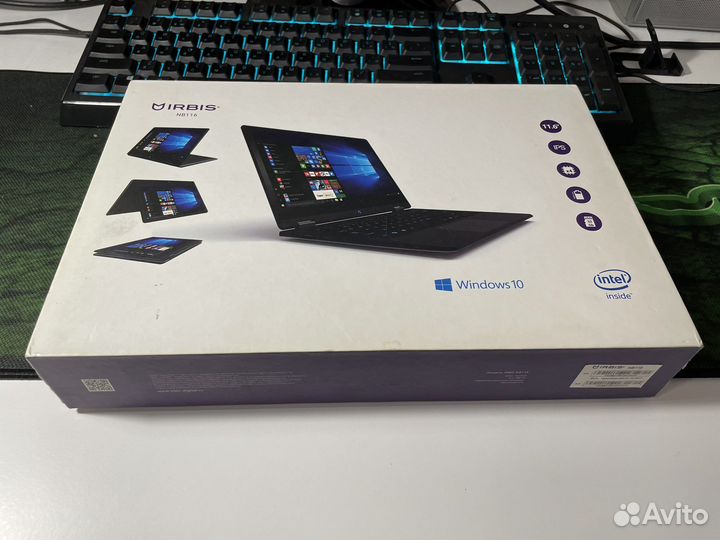 Ноутбук-планшет irbis NB116