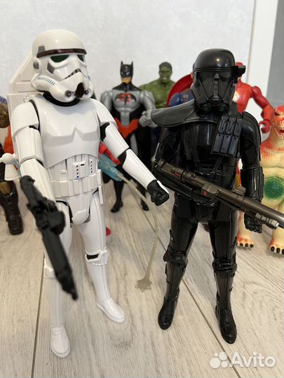 Герои Марвел и звездные войны