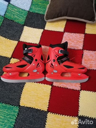 Коньки раздвижные б/у мужские, фигурные женские