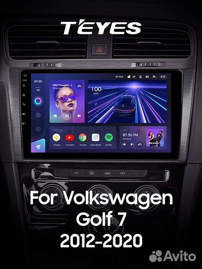 Магнитола на Volkswagen Golf 7 2012-2020