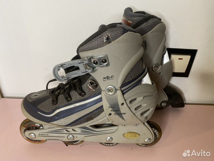 Роликовые коньки roces женские 38 р в отл сост