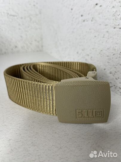 Ремень песок олива черный