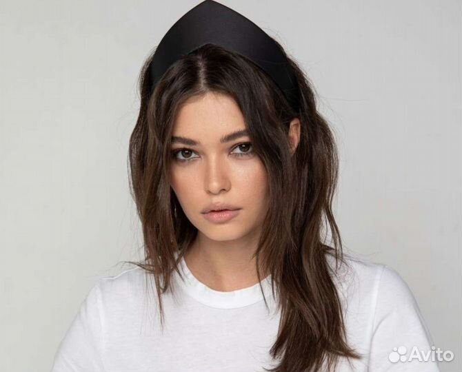 Кокошник ободок экокожа новый