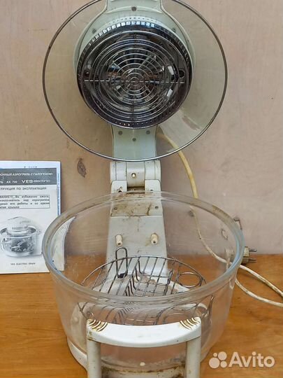 Аэрогриль электронный с галогеном