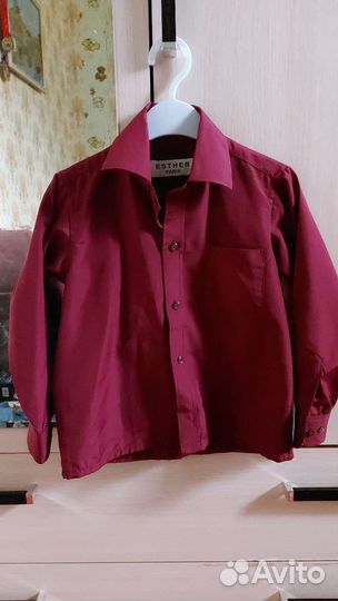 Рубашки на мальчика 110 - 116