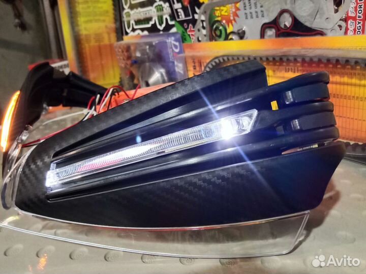 Защита рук с поворотниками