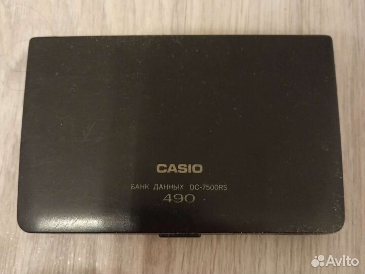 Электронная книжка casio