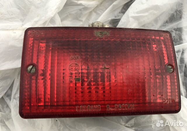Задняя противотуманная фара ваз 2106
