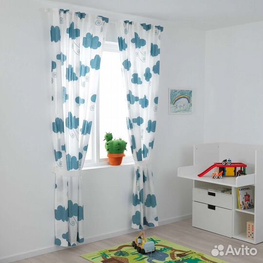 Шторы для детской IKEA