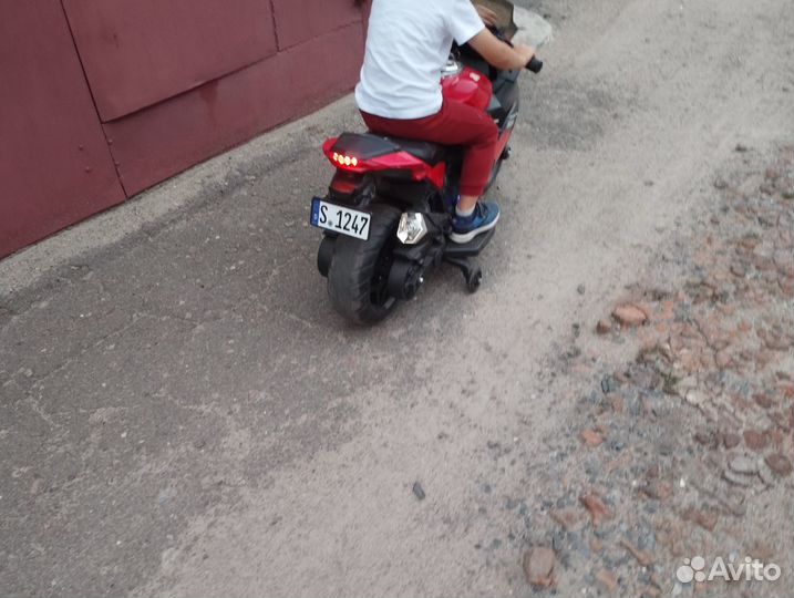 Детский электро мотоцикл Ямаха