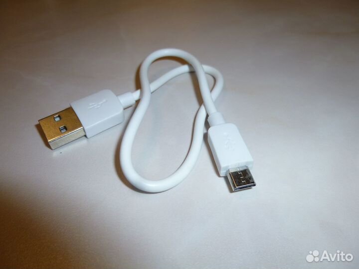 Кабель USB A - Micro USB короткий