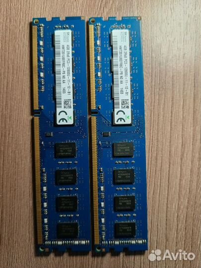 Оперативная память ddr3 для пк