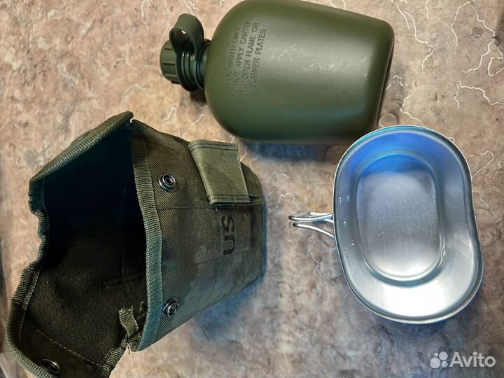 Фляжка с котелком