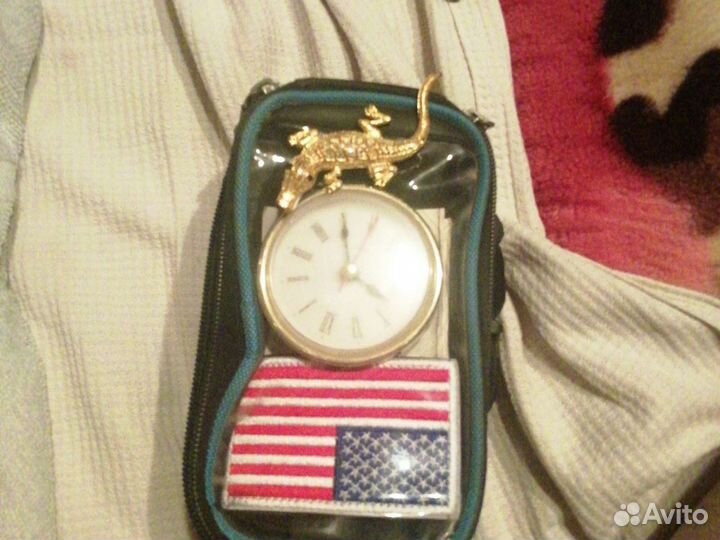 Вело Надрамная сумочка с часами