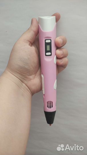 3D-ручка + 11 цветов пластика в комплекте