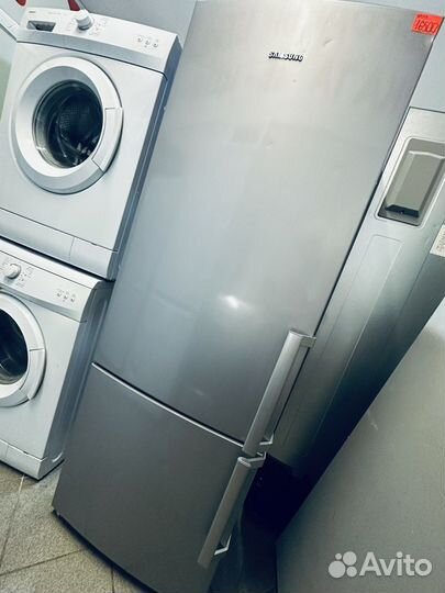 Холодильник samsung серебристый