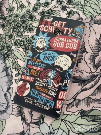 Рик и Морти Чехол бампер на Xiaomi redmi 4x