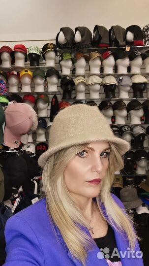 Шляпа трикотажая формованная осенняя женская