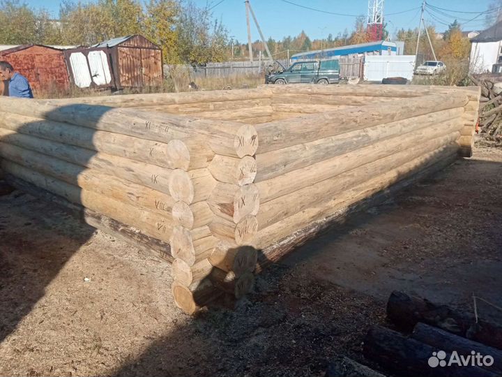 Срубы из бревна