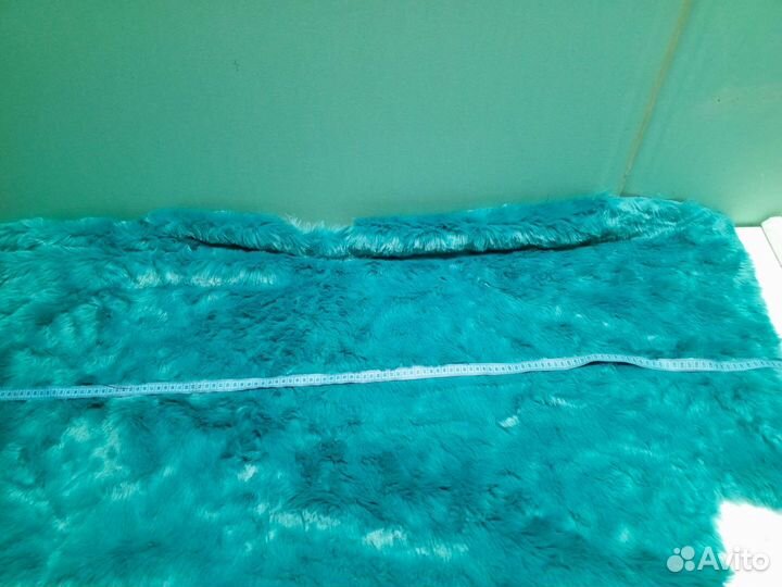 Мех искусственный отрез 120/130 см