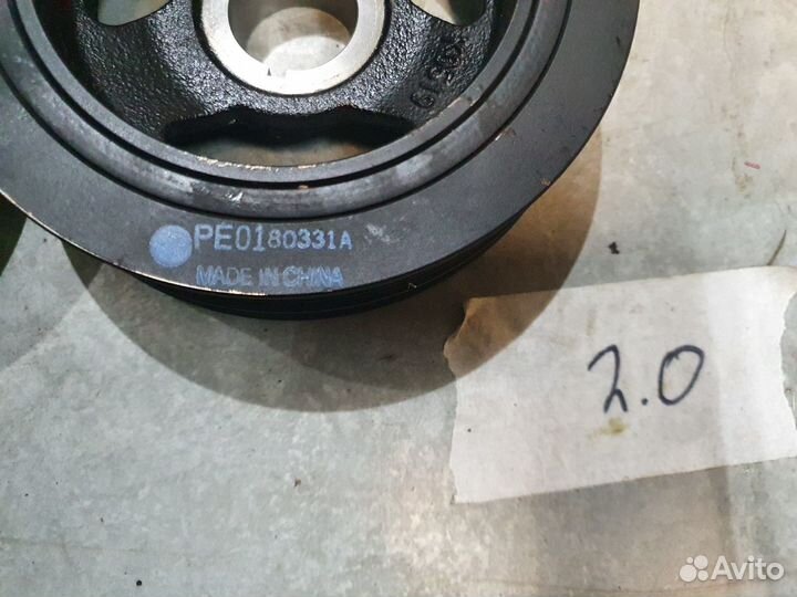 Шкив коленвала Skyactiv 2.0 Mazda сх-5 и 6