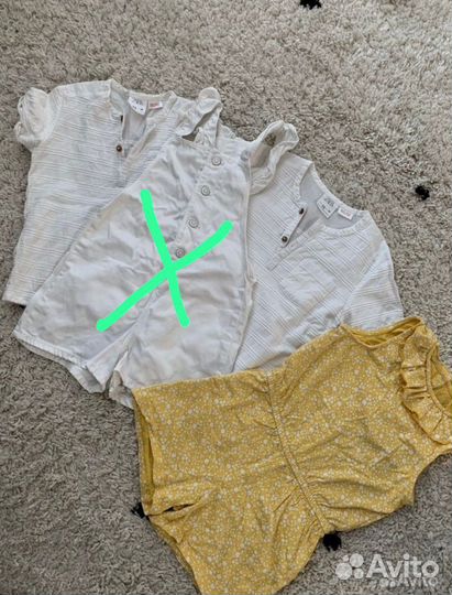 Комбинезон (ромпер) для девочки 104