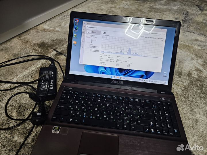 Ноутбук asus X53S